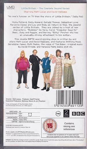 Little Britain The Complete Second Series - PSP UMD Film (B Grade) (Genbrug)